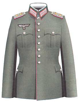 Военная форма одежды военнослужащих почетного караула (Китель + брюки) Костюм РПК